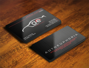 Business Card Design by Verified artistry (Design garden) for Euphoria Auto Works LLC | Design: #11130123