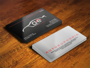 Business Card Design by Verified artistry (Design garden) for Euphoria Auto Works LLC | Design: #11130124