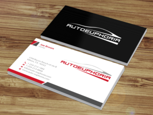 Business Card Design by Creations Box 2015 for Euphoria Auto Works LLC | Design: #11100139