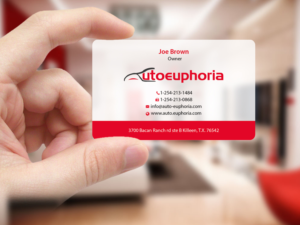 Business Card Design by Creations Box 2015 for Euphoria Auto Works LLC | Design: #11100148