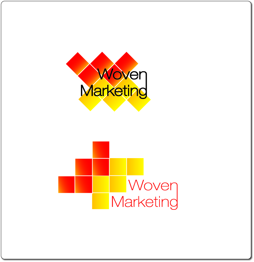Logo-Design von Marion Lambert-Nuding für Woven Marketing | Design #22846