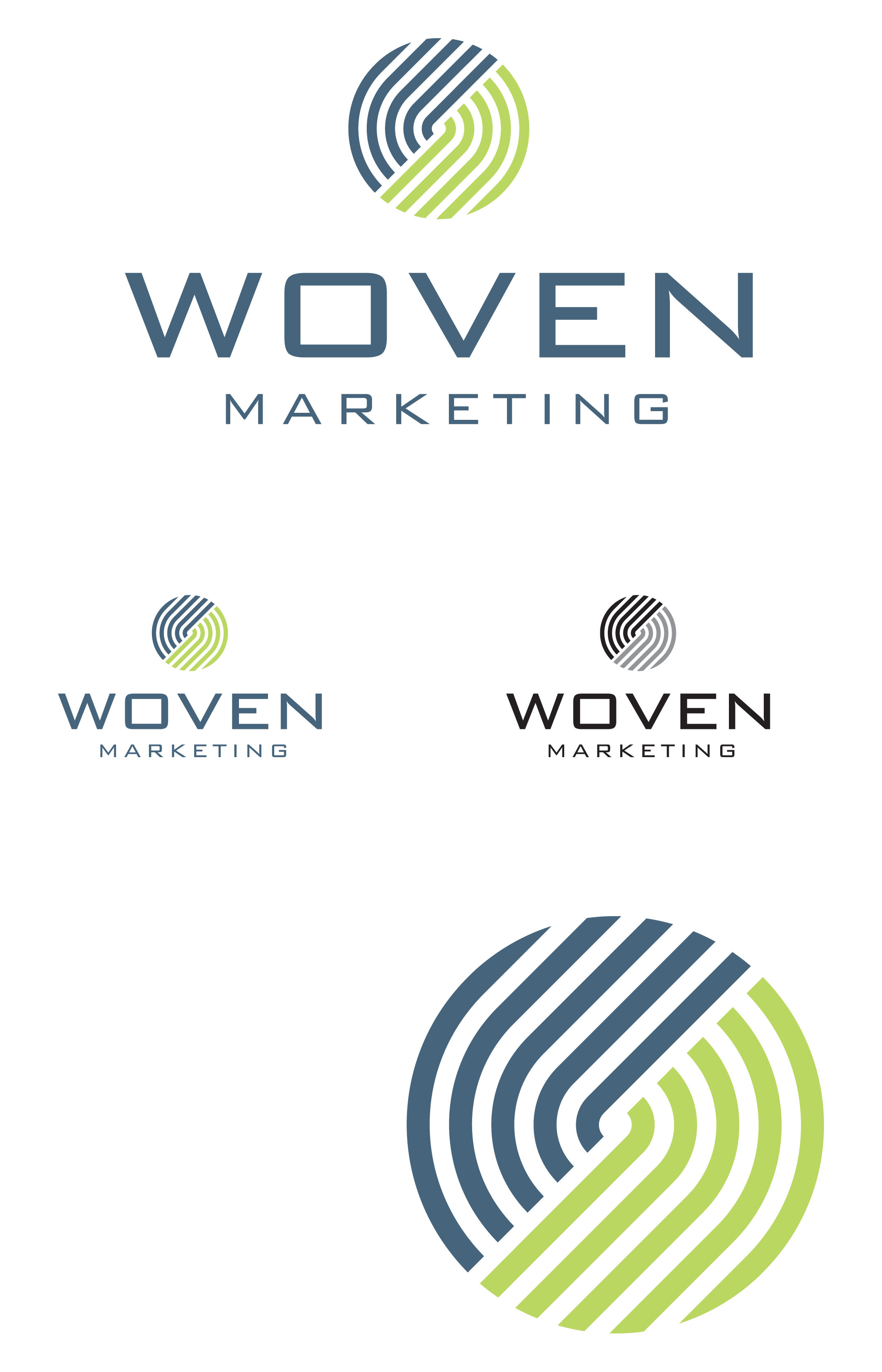 Logo Design by Duncan James Design for Woven Marketing | Design #22361