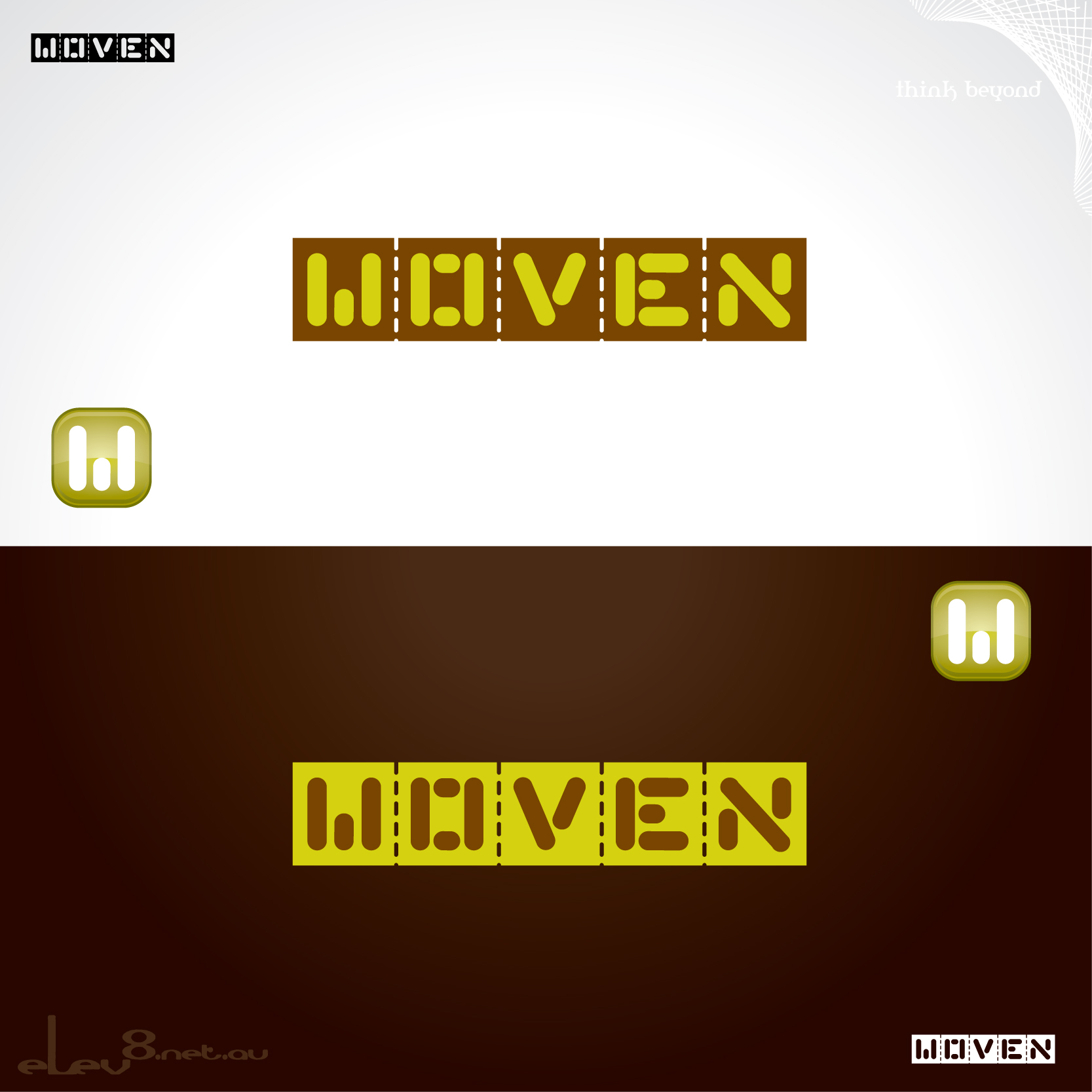 Logo-Design von elev8.net.au für Woven Marketing | Design #22724