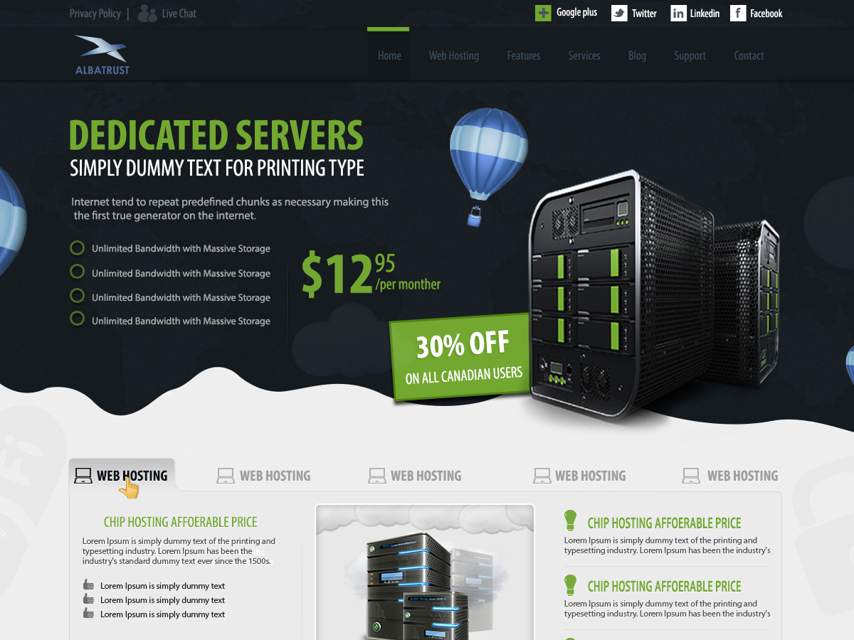 Wordpress Design by idexine for Albatrust | Design #2322311