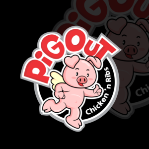 Pig Out | Logo Design by Gigih Rudya