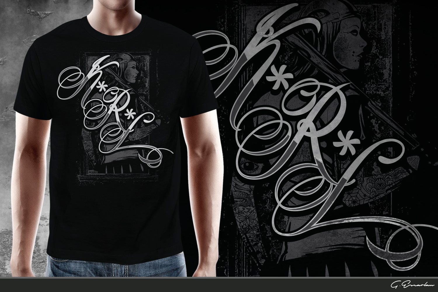 T-shirt Design by gekgrfx for K*R*L | Design #11145871