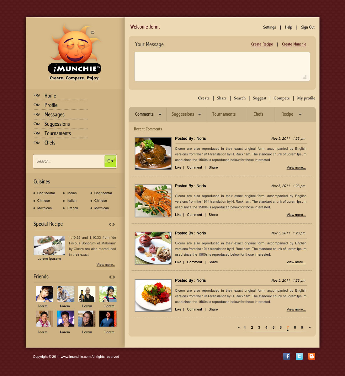 Web Design par pb pour ce projet | Design #479666