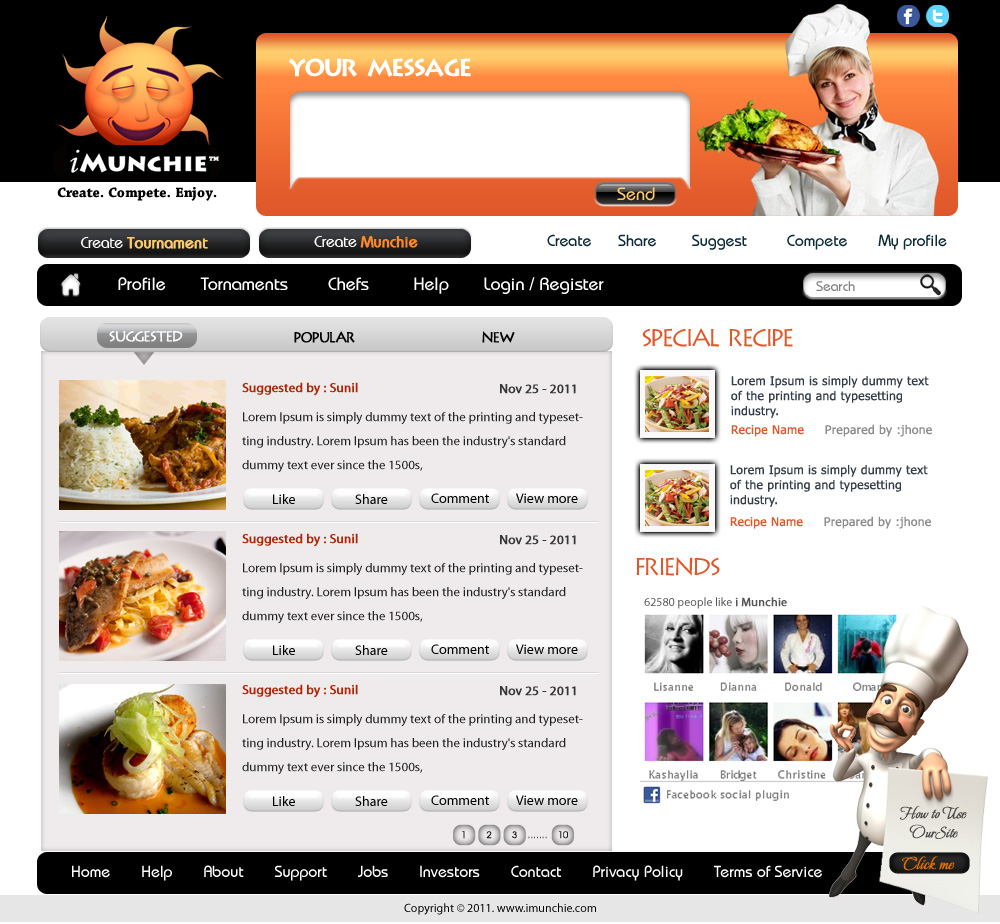 Web Design par pb pour ce projet | Design #479671