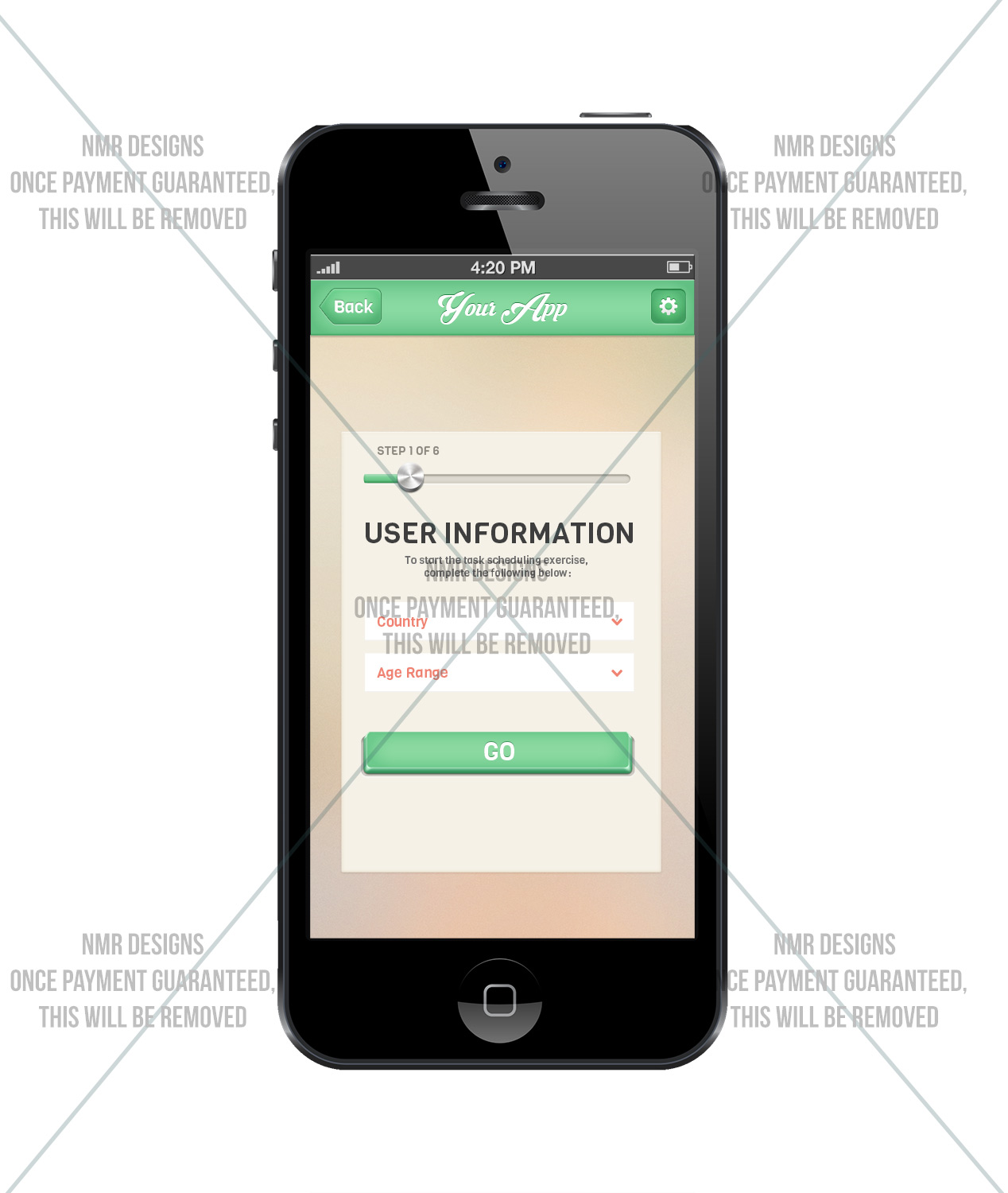 App-Design von Nic M Rayce für dieses Projekt | Design #11145719