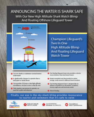 Flyer Design by Alexandar for Champion Lifeguard | Design: #11114758