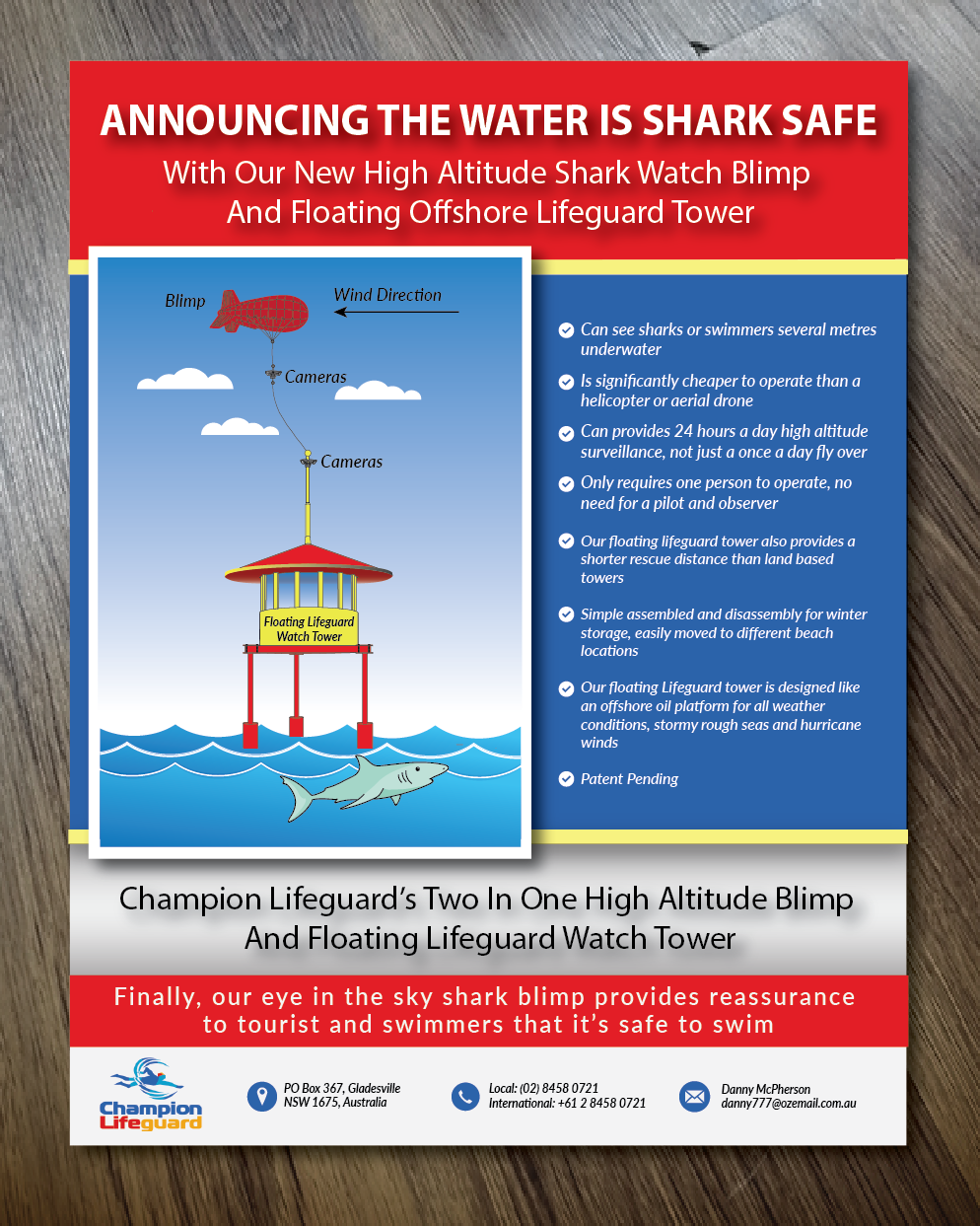 Flyer Design by Alexandar for Champion Lifeguard | Design #11143151