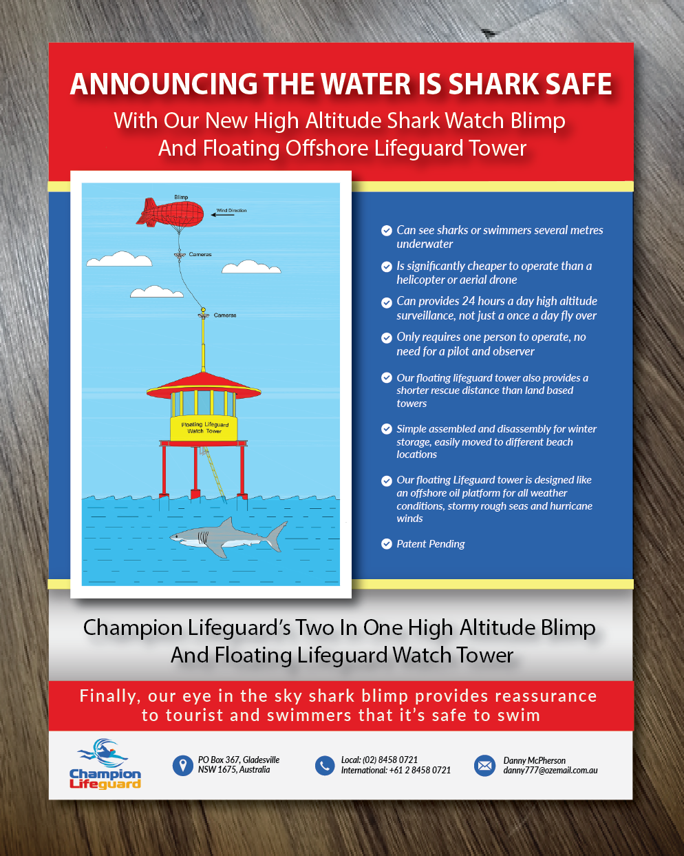 Flyer Design by Alexandar for Champion Lifeguard | Design #11157416