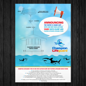Flyer Design by ecorokerz for Champion Lifeguard | Design #11094539