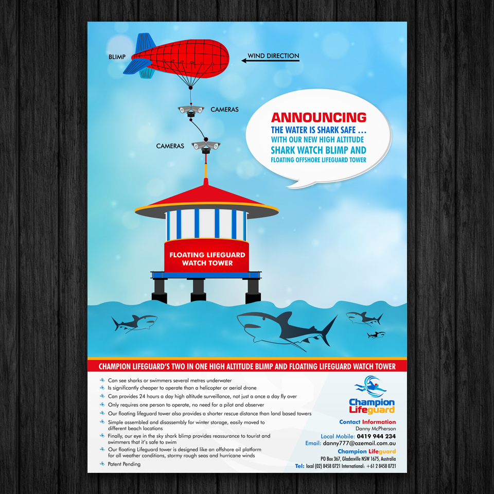 Flyer Design by ecorokerz for Champion Lifeguard | Design #11120024