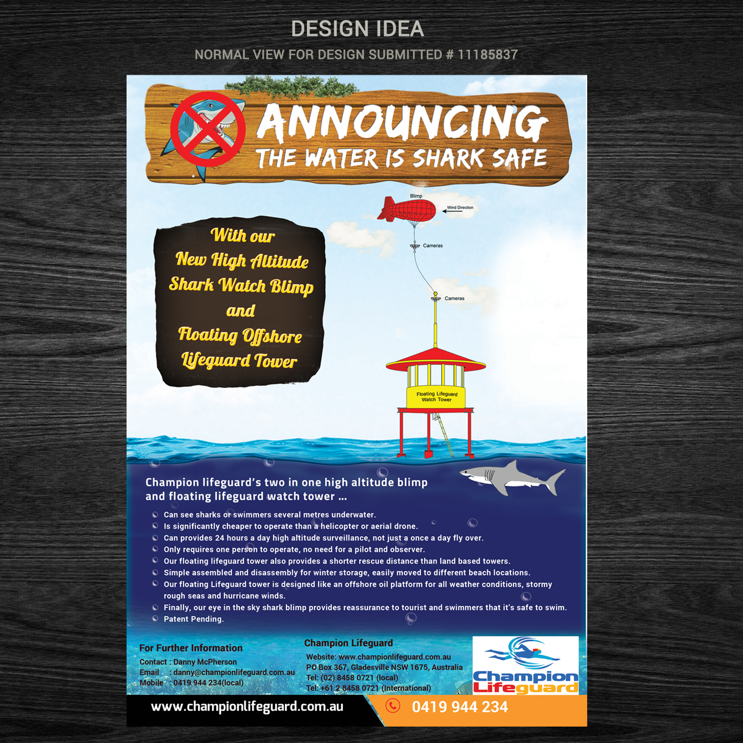 Flyer Design by Venkat for Champion Lifeguard | Design #11187854