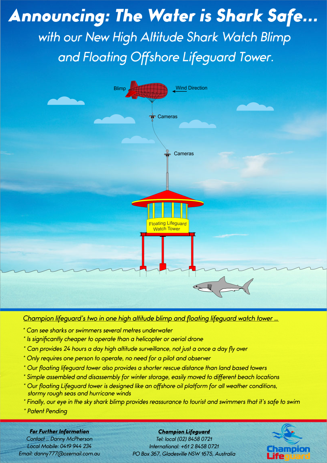Flyer Design by Yentl Andrews for Champion Lifeguard | Design #11142519