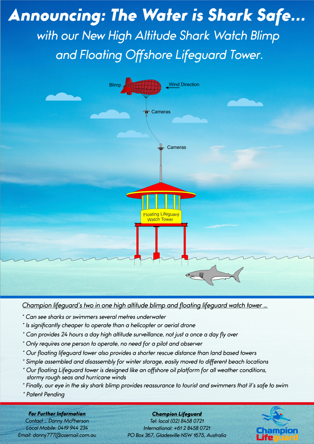 Flyer Design by Yentl Andrews for Champion Lifeguard | Design #11142521