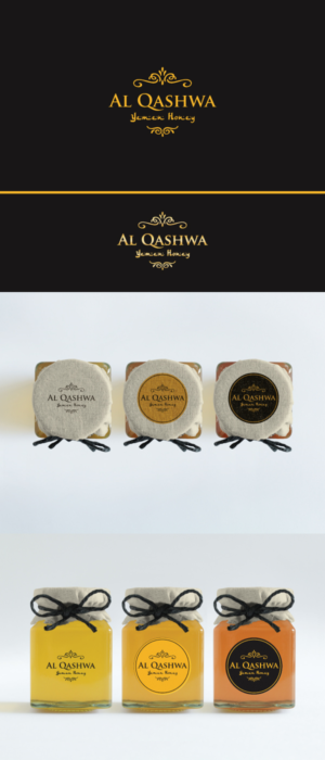 Al Qashwa Yemen Honey | Logo Design by macadesign