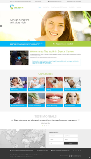Web Design par pb pour ce projet | Design : #11136415