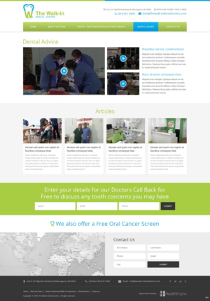 Web Design par pb pour ce projet | Design : #11192450