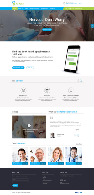 The Walk-In Dental centre, the Apple of dentistry | Web Design by Ved Web Services
