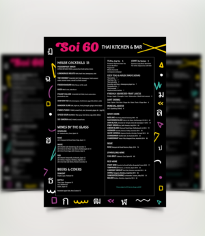 Menu Design by emdeegraphics for Vinified | Design: #11224426