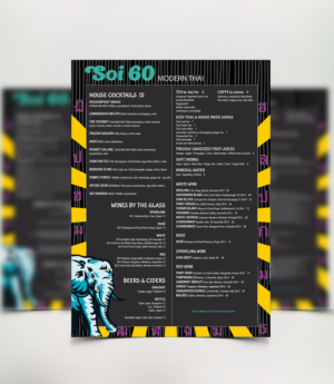 Menu Design by emdeegraphics for Vinified | Design: #11243160