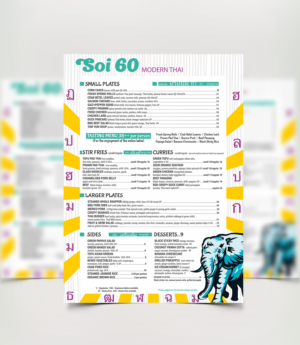 Menu Design by emdeegraphics for Vinified | Design: #11267077