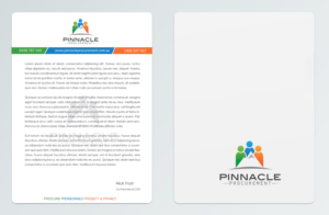 Diseño de Tarjeta de Presentación por Pointless Pixels India para Pinnacle Procurement | Diseño: #11188063