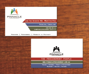 Visitenkarten-Design von Iko für Pinnacle Procurement | Design #11170140