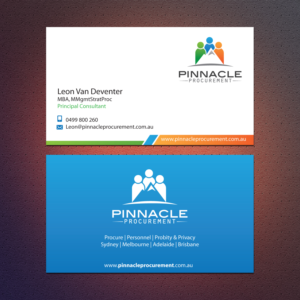 Business Card Design and Stationary design for consulting firm  | Business Card Design by Dezero