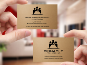 Business Card Design by Creations Box 2015 for Pinnacle Procurement | Design: #11161971