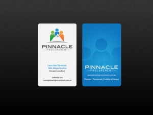 Visitenkarten-Design von Creations Box 2015 für Pinnacle Procurement | Design: #11162047