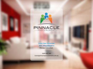 Visitenkarten-Design von Creations Box 2015 für Pinnacle Procurement | Design: #11200809
