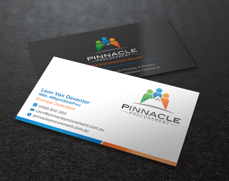 Diseño de Tarjeta de Presentación por Brand aid para Pinnacle Procurement | Diseño #11169417