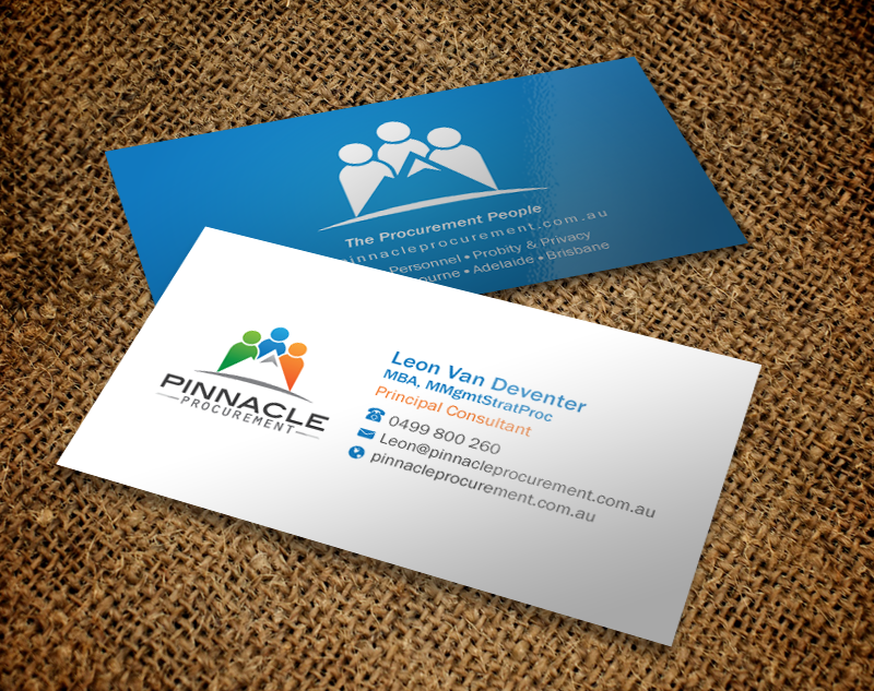 Business Card Design by Brand aid for Pinnacle Procurement | Design #11169422