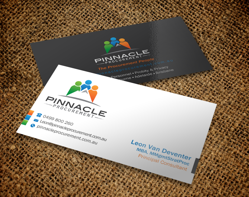 Business Card Design by Brand aid for Pinnacle Procurement | Design #11169425