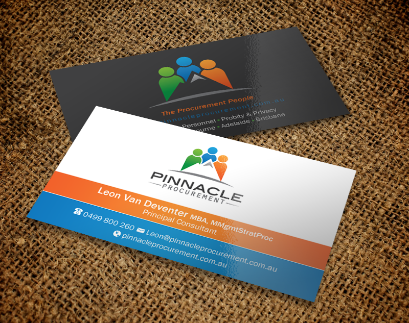 Business Card Design by Brand aid for Pinnacle Procurement | Design #11169429