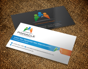 Diseño de Tarjeta de Presentación por Brand aid para Pinnacle Procurement | Diseño: #11169431