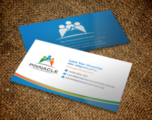 Diseño de Tarjeta de Presentación por Brand aid para Pinnacle Procurement | Diseño: #11169440