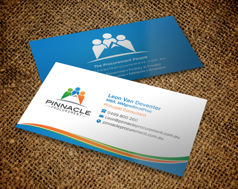 Diseño de Tarjeta de Presentación por Brand aid para Pinnacle Procurement | Diseño #11169441