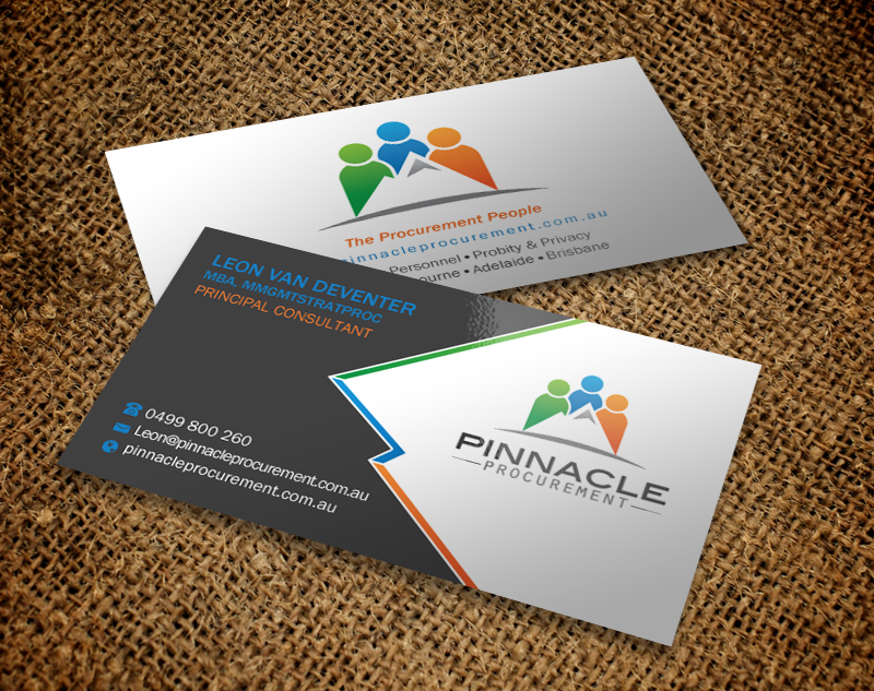 Business Card Design by Brand aid for Pinnacle Procurement | Design #11169445