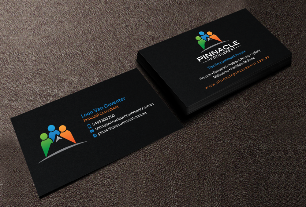 Visitenkarten-Design von chandrayaan.creative für Pinnacle Procurement | Design #11159305
