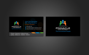 Business Card Design by chandrayaan.creative for Pinnacle Procurement | Design: #11176405