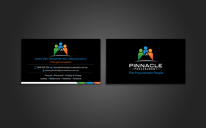 Diseño de Tarjeta de Presentación por chandrayaan.creative para Pinnacle Procurement | Diseño: #11176410