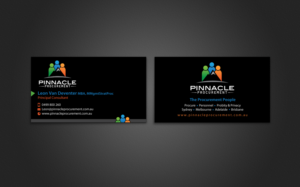 Business Card Design by chandrayaan.creative for Pinnacle Procurement | Design: #11176412