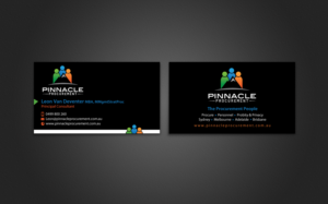Business Card Design by chandrayaan.creative for Pinnacle Procurement | Design: #11176413