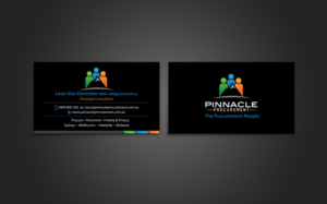 Diseño de Tarjeta de Presentación por chandrayaan.creative para Pinnacle Procurement | Diseño: #11176414