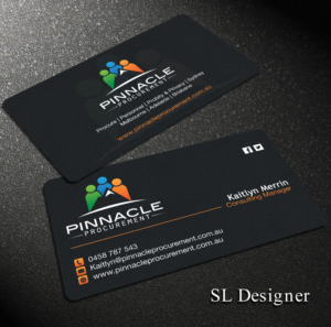 Diseño de Tarjeta de Presentación por SL Designer para Pinnacle Procurement | Diseño: #11161825