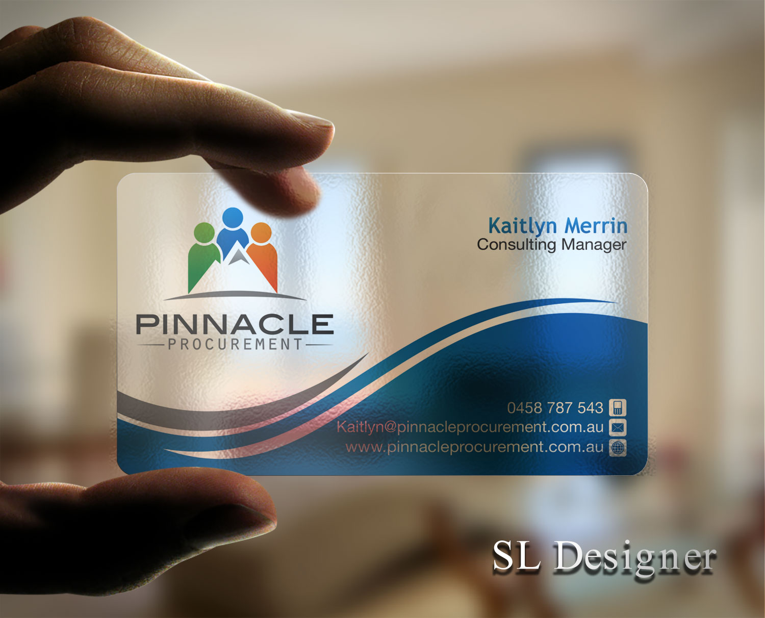 Diseño de Tarjeta de Presentación por SL Designer para Pinnacle Procurement | Diseño #11161860